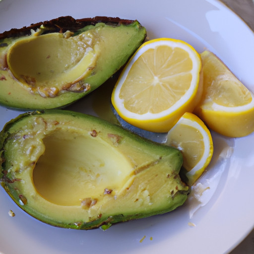 Homemade Avocado and lemon dish gets rid of fungus 84373