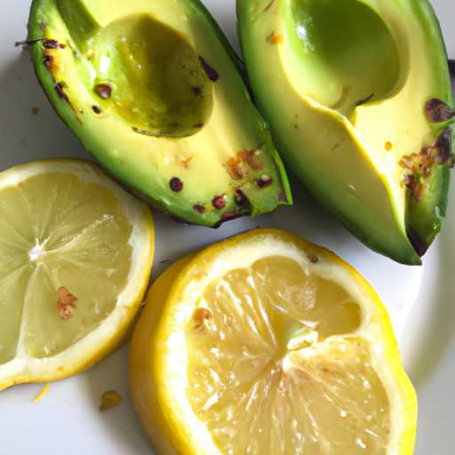 Homemade Avocado and lemon dish gets rid of fungus 84389