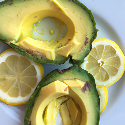 Homemade Avocado and lemon dish gets rid of fungus 84355