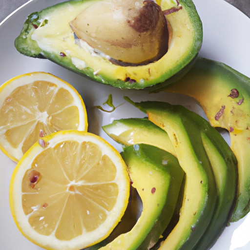 Homemade Avocado and lemon dish gets rid of fungus 87562