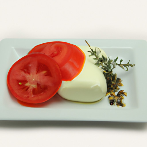 Plato de queso Mozzarella simple de 46570