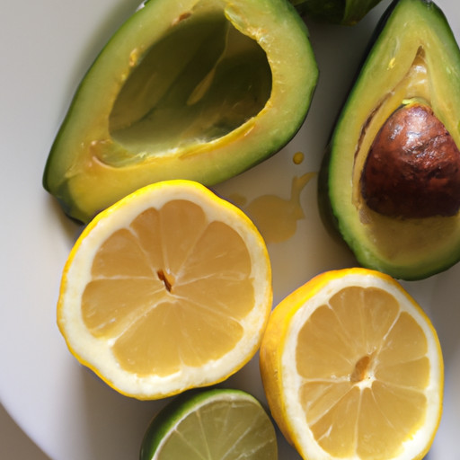 Homemade Avocado and lemon dish gets rid of fungus 84356